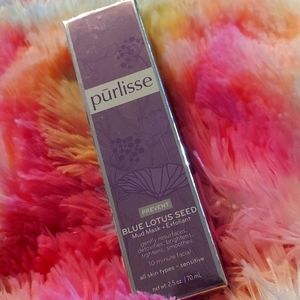 NIB Purlisse Blue Lotus Seed mud mask + exfoliant
